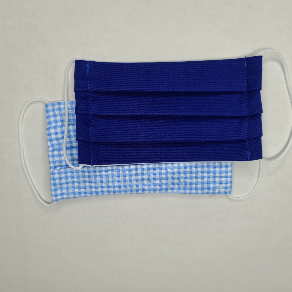 Cobalt Blue Face Mask